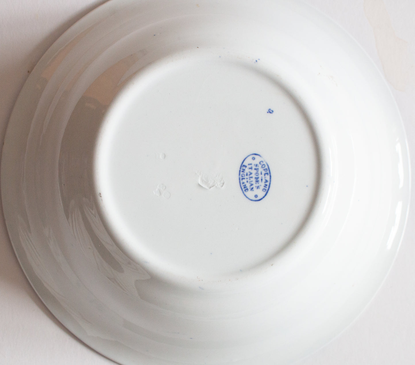 Spode Italian Blue and White Transferware Serving Bowl