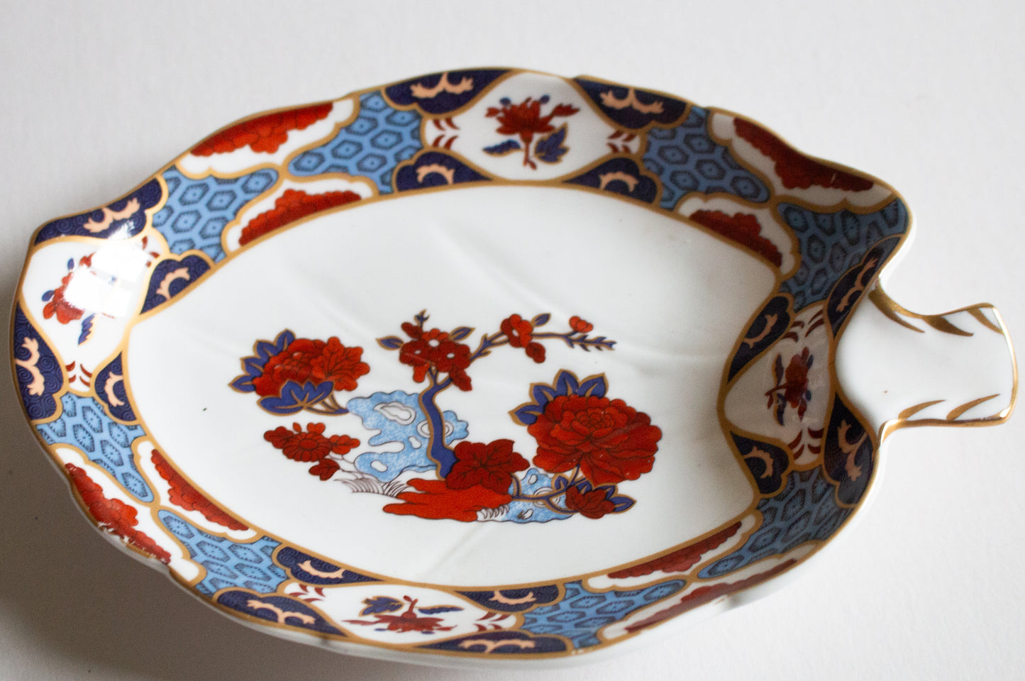 Spode Fine Bone China 'Shima' Pattern Small Serving Dish or Pickle Dish