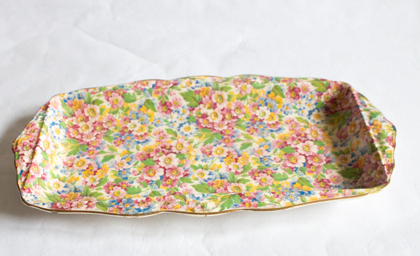 James Kent Ltd. Chintz Sandwich Tray