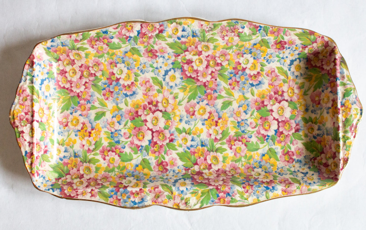 James Kent Ltd. Chintz Sandwich Tray