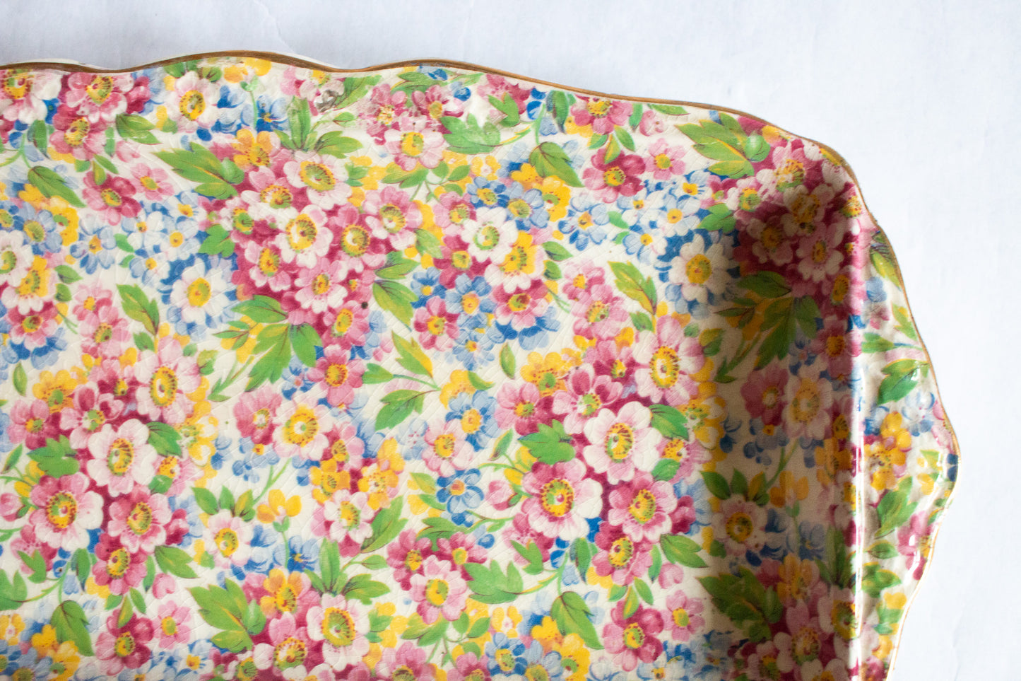James Kent Ltd. Chintz Sandwich Tray