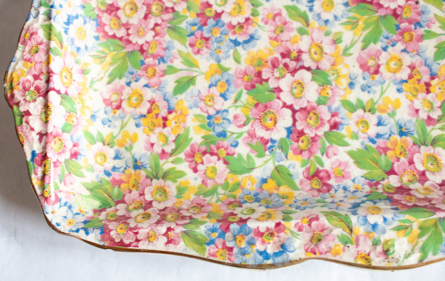 James Kent Ltd. Chintz Sandwich Tray
