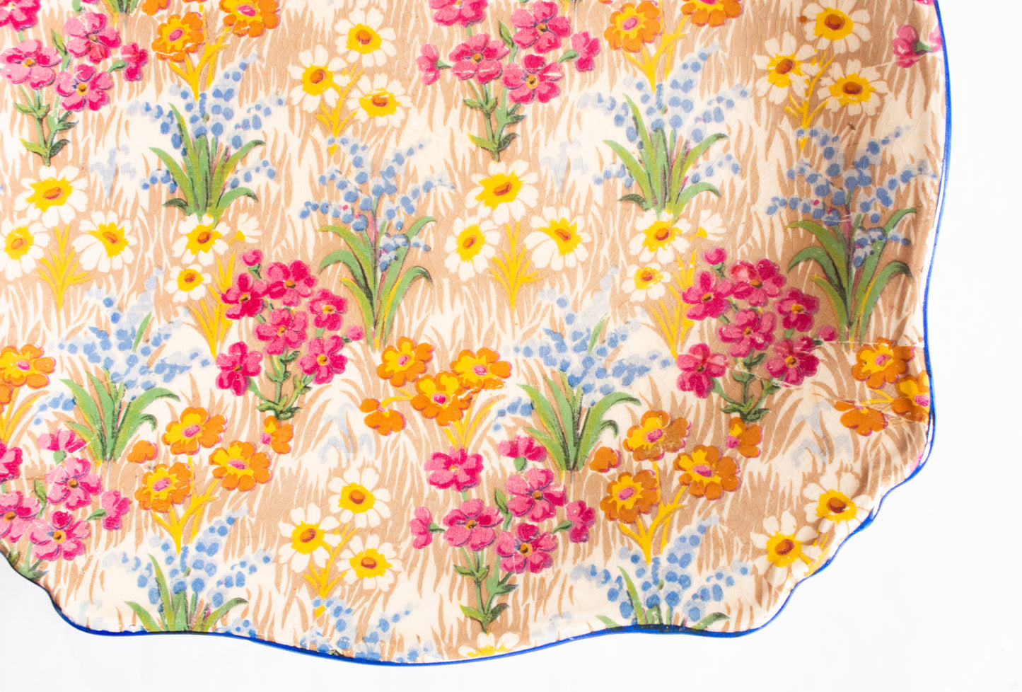 Royal Winton Grimwades 'Marguerite' Pattern Chintz Cake Stand or Comport