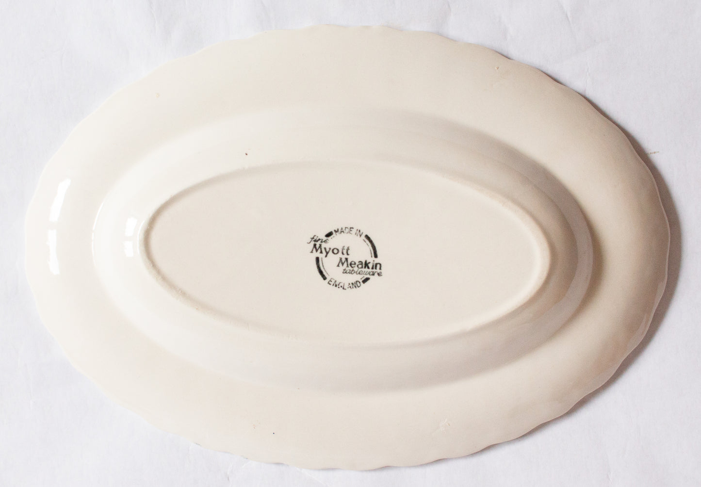 Myott Meakin Tableware Small Blue and White Transferware Platter