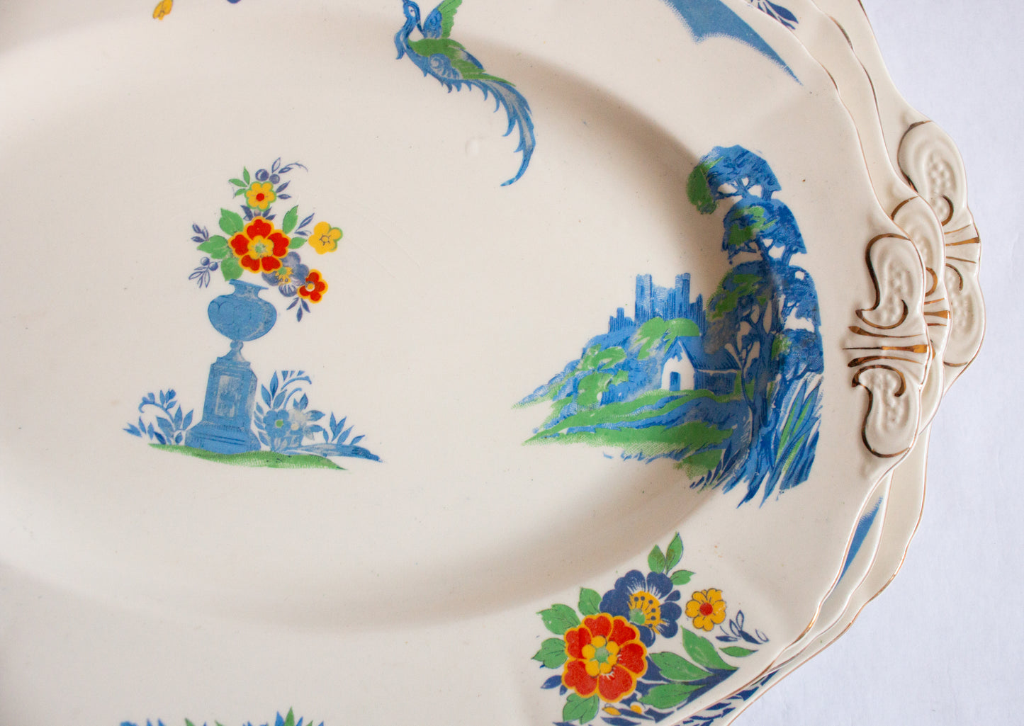 Alfred Meakin 'Harmony' Shape Graduated Serving Platters (3)