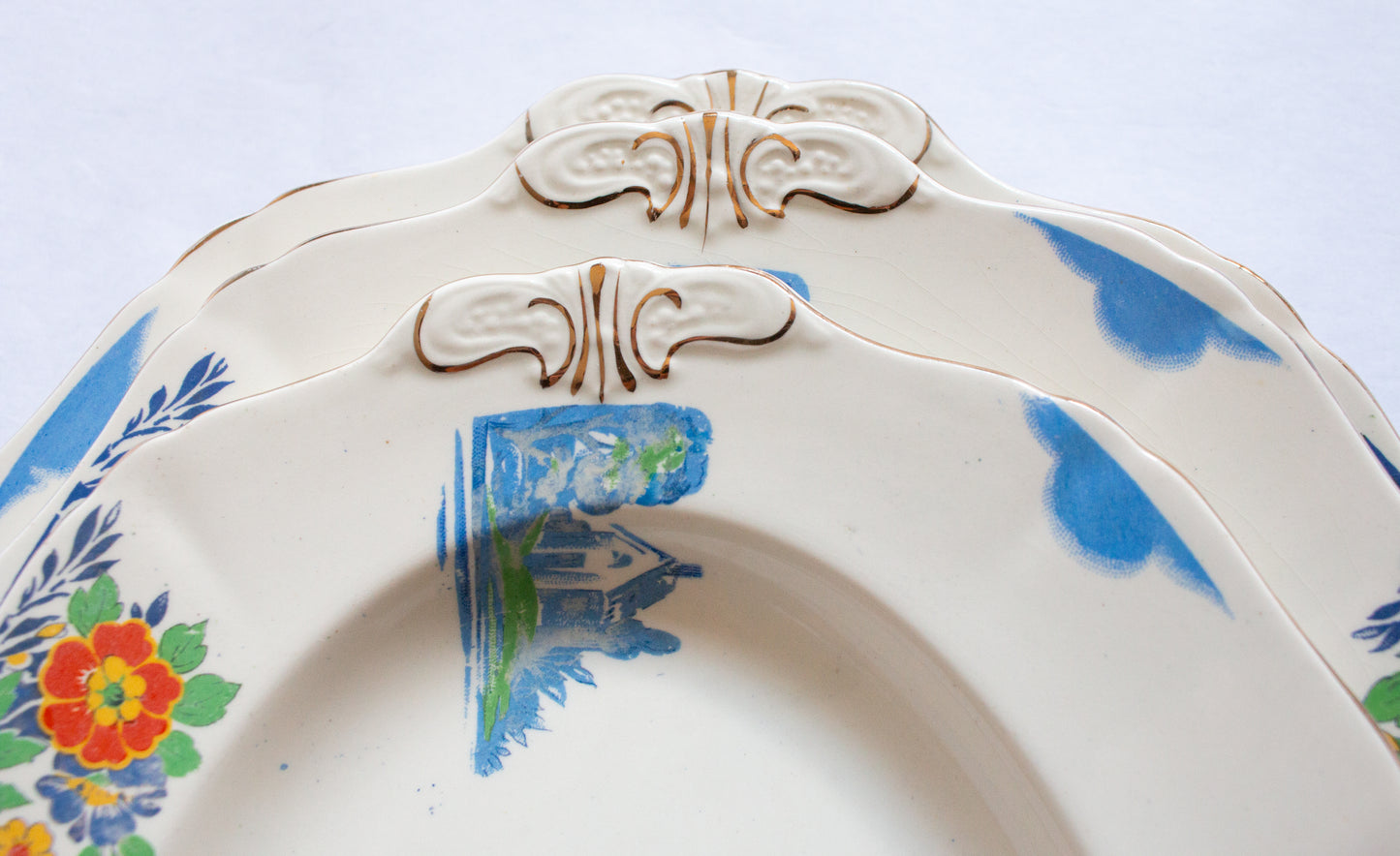 Alfred Meakin 'Harmony' Shape Graduated Serving Platters (3)