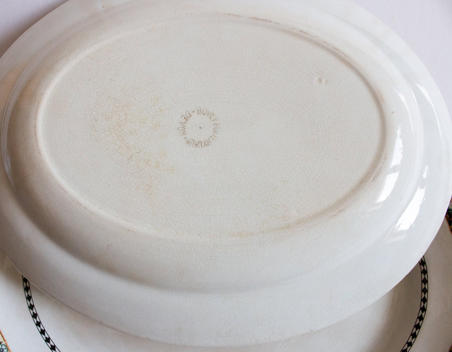 Bovey Pottery Co. Ltd. Devon Graduated Serving Platters (2)