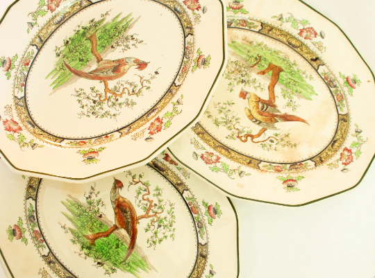 Royal Doulton 'Pekin' Pattern Small Serving Platters (3)