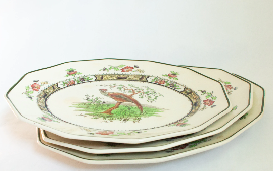 Royal Doulton 'Pekin' Pattern Small Serving Platters (3)