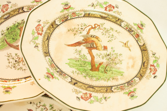 Royal Doulton 'Pekin' Pattern Small Serving Platters (3)