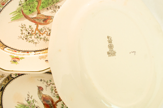 Royal Doulton 'Pekin' Pattern Small Serving Platters (3)