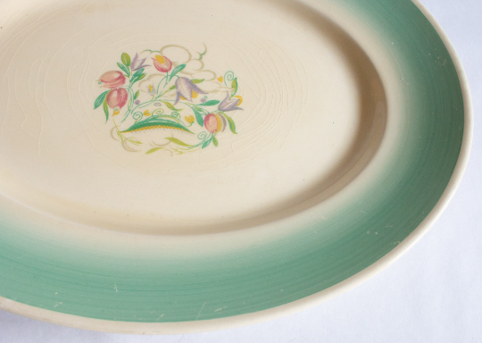 Vintage Susie Cooper 'Dresden' Pattern Serving Platter