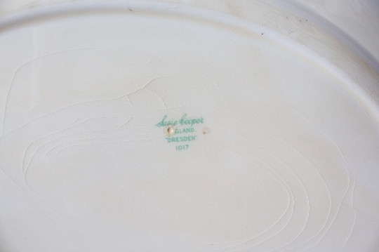 Vintage Susie Cooper 'Dresden' Pattern Serving Platter