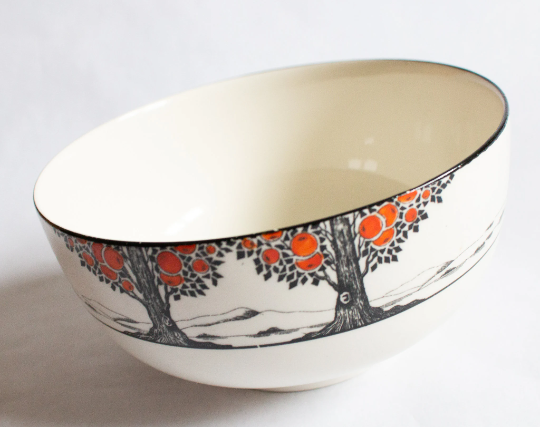 Crown Ducal 'Orange Tree' Sugar Bowl