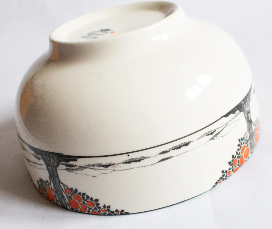 Crown Ducal 'Orange Tree' Sugar Bowl