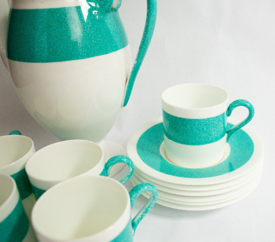 Vintage Wedgwood Bone China Coffee Set