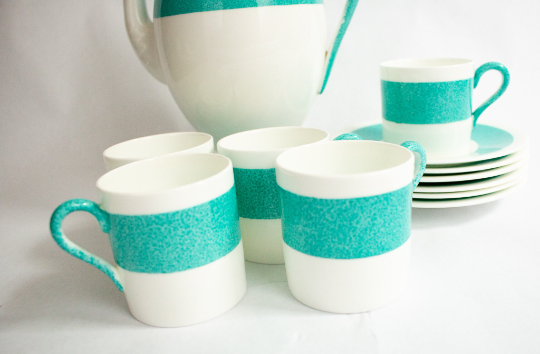 Vintage Wedgwood Bone China Coffee Set