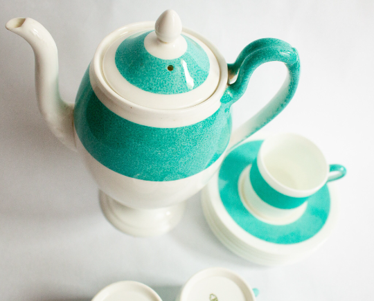 Vintage Wedgwood Bone China Coffee Set