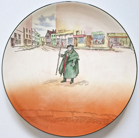 Royal Doulton 'Dickens Ware' 'Tony Weller' Large Collector's Plate