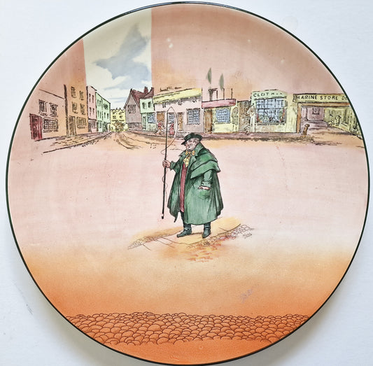 Royal Doulton 'Dickens Ware' 'Tony Weller' Large Collector's Plate
