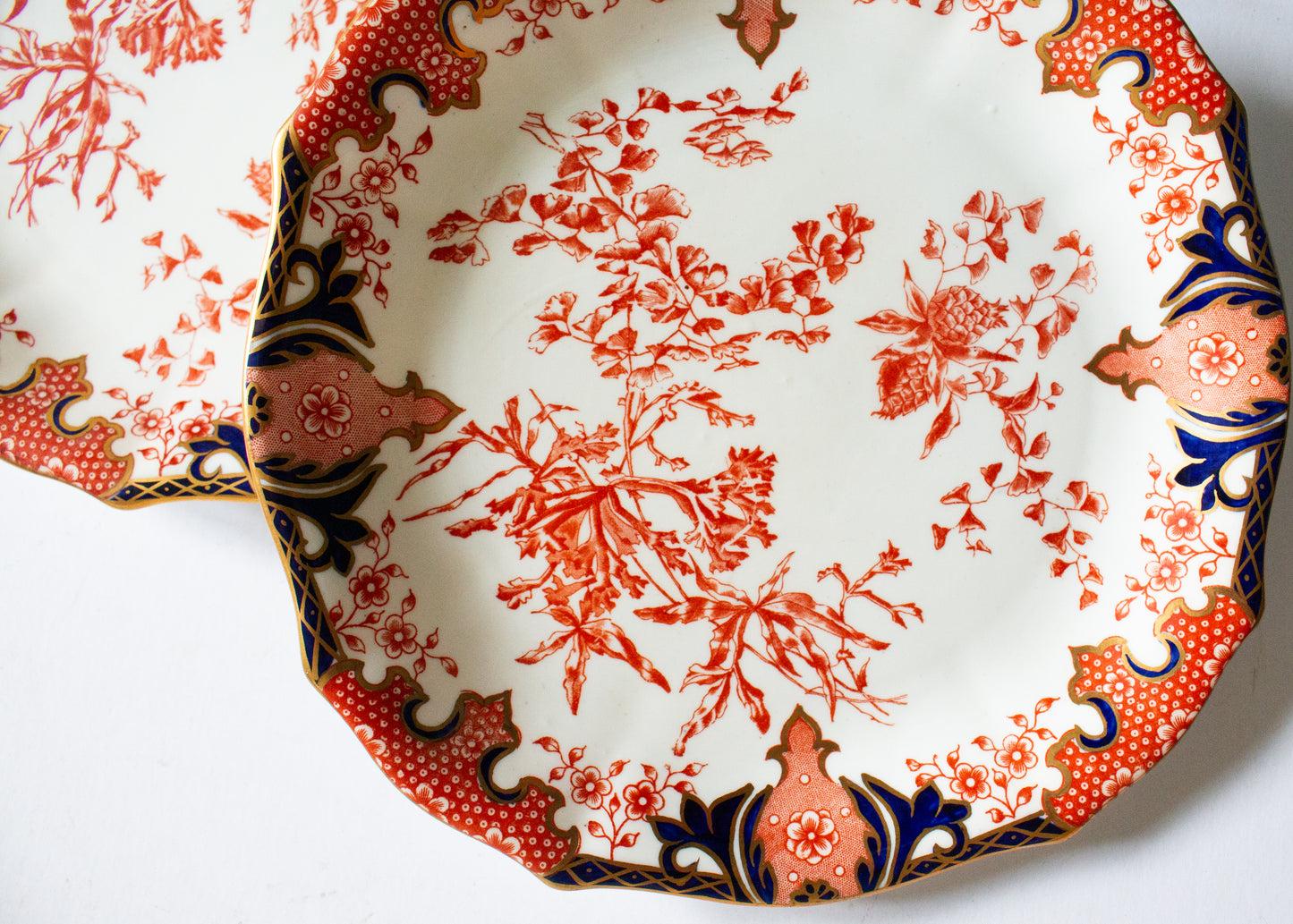 Royal Crown Derby Cake Plates or Serving Plates (2)