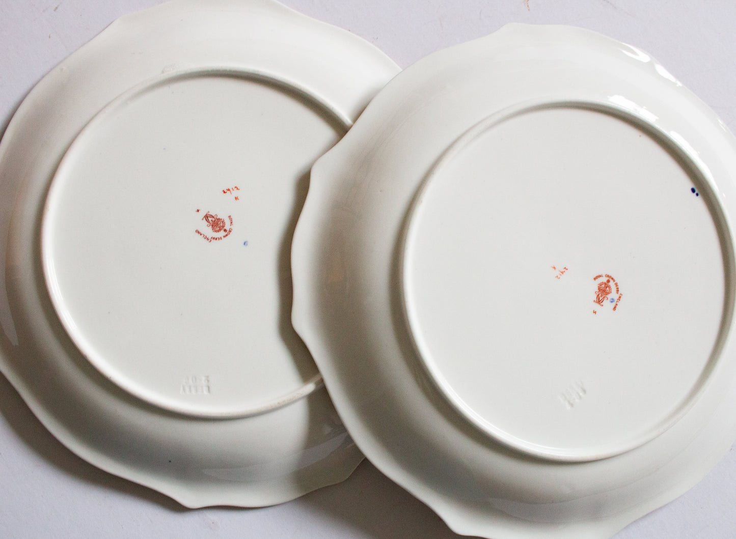 Royal Crown Derby Cake Plates or Serving Plates (2)