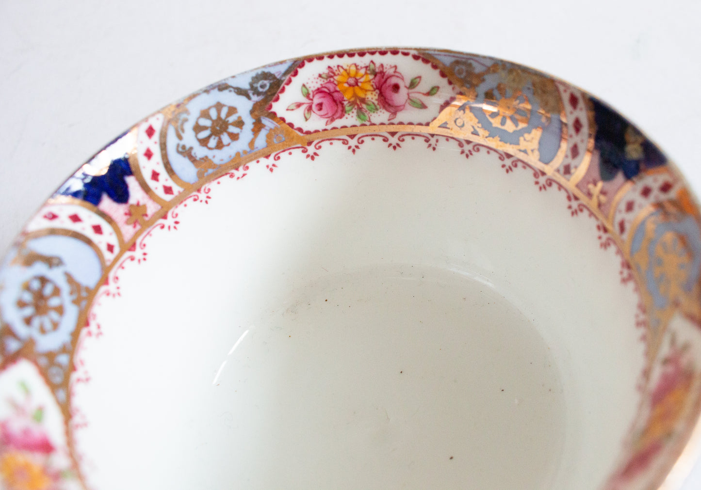 Salisbury China 'Stratton' Pattern Sugar Bowl and Creamer Set
