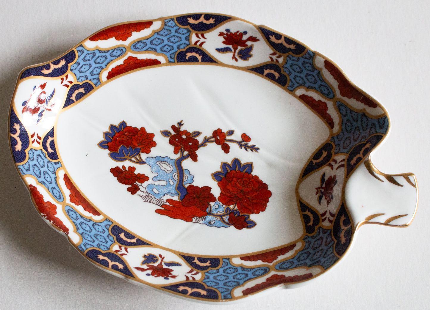 Spode Fine Bone China 'Shima' Pattern Small Serving Dish or Pickle Dish