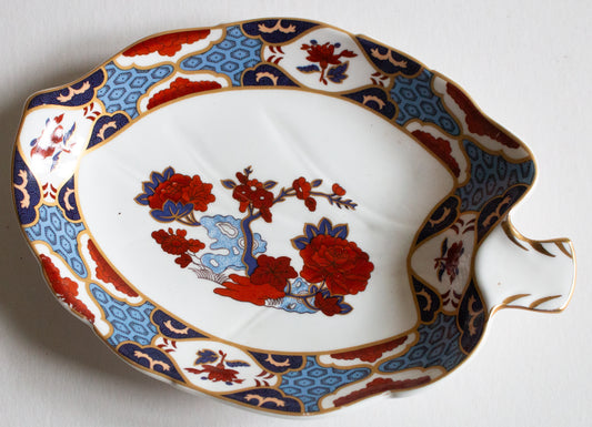 Spode Fine Bone China 'Shima' Pattern Small Serving Dish or Pickle Dish