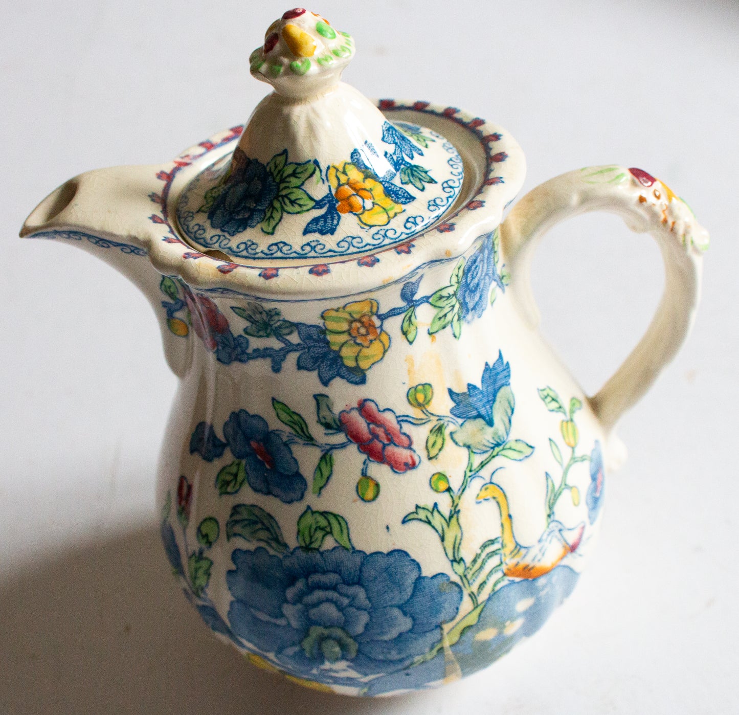 Mason's Ironstone 'Regency' Pattern Small Coffee Pot