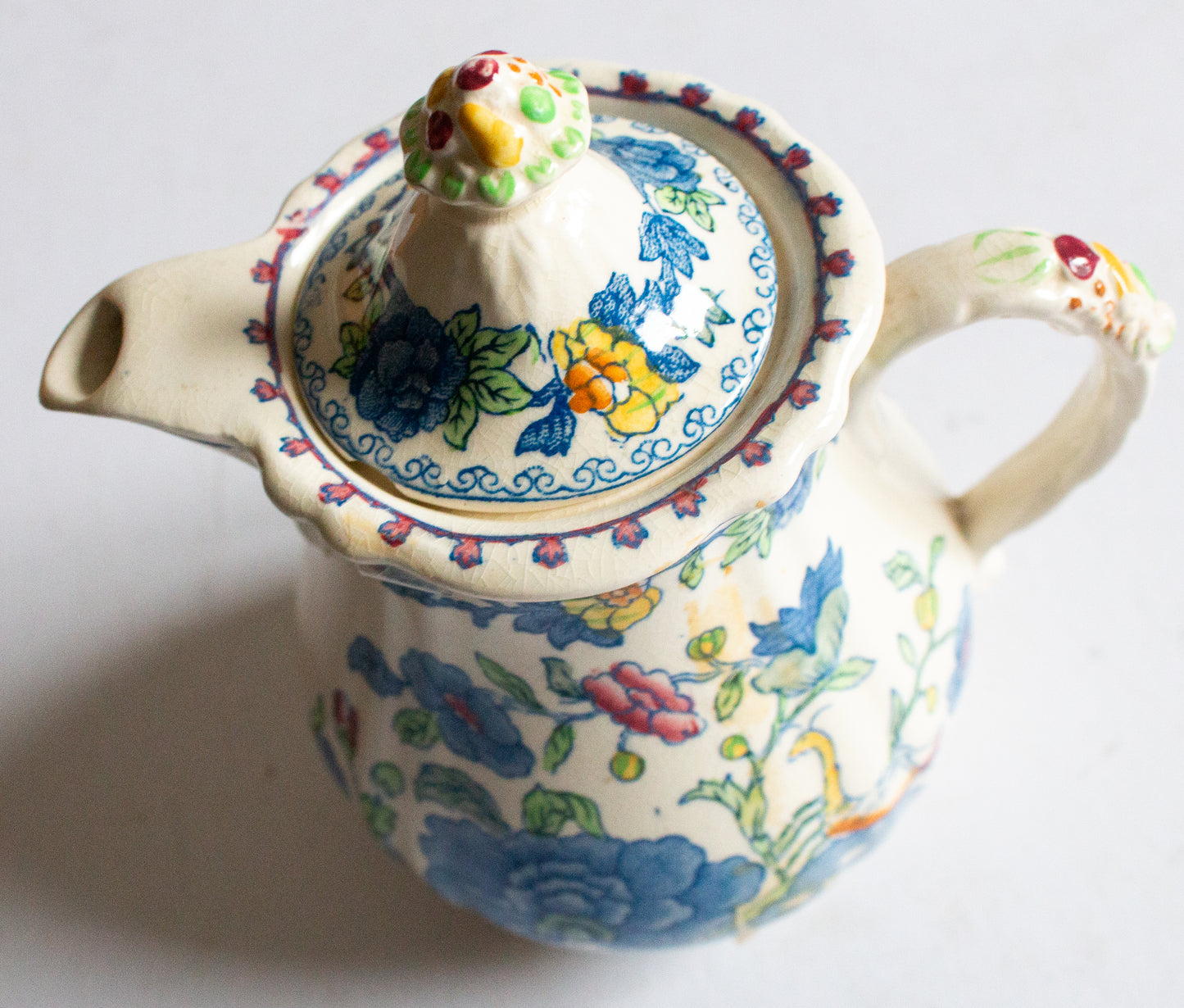 Mason's Ironstone 'Regency' Pattern Small Coffee Pot