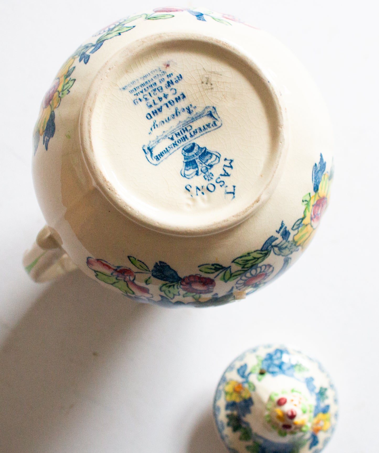 Mason's Ironstone 'Regency' Pattern Small Coffee Pot