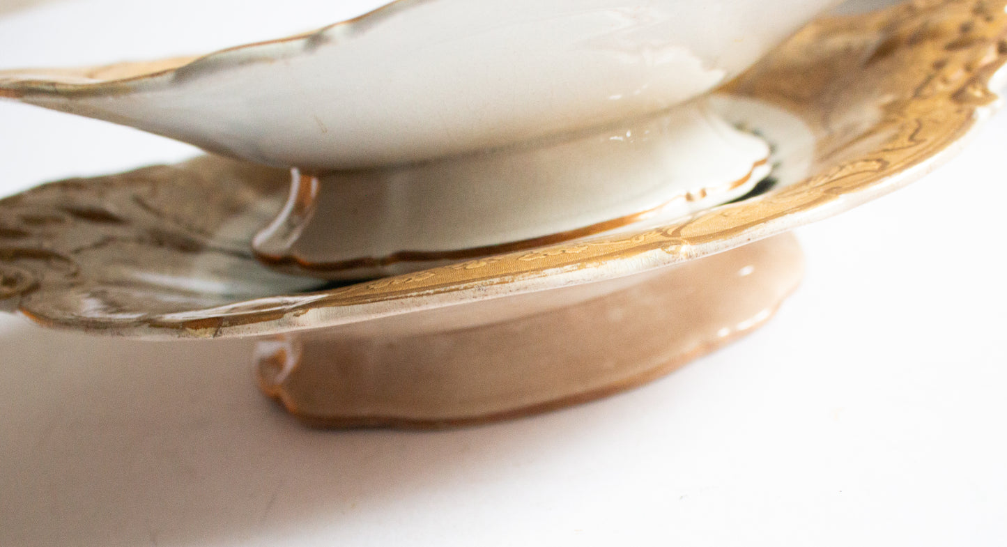 Antique Comports with Landscape Motifs (2)