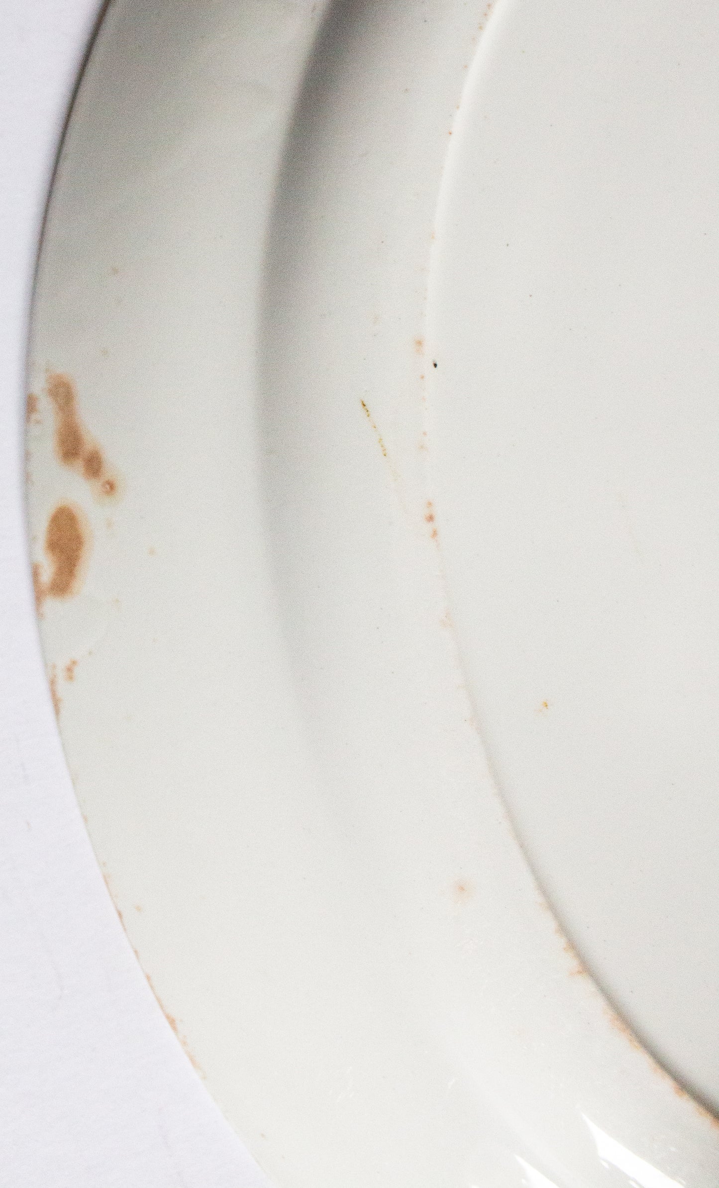 Keeling & Sons Burslem England Losol Ware 'Doveridge' Pattern 14" Blue and White Transferware Serving Platter