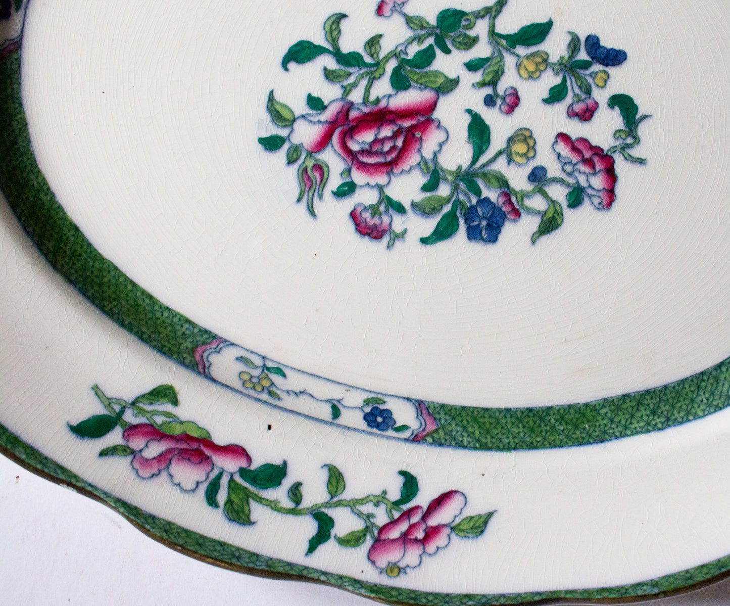 Bisto England 'Orient' Pattern Antique 16" Serving Platter