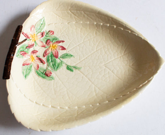 Vintage Carlton Ware Australian Design Moulded Leaf Dish