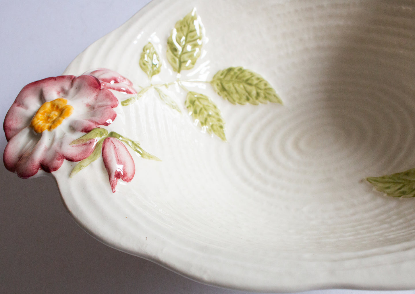 Vintage Shorter & Son Moulded Leaf Dish