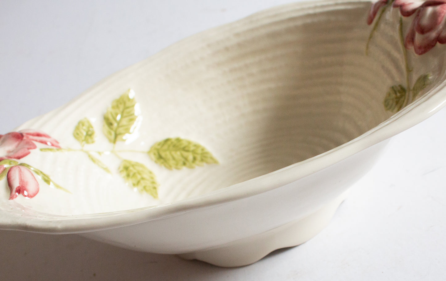 Vintage Shorter & Son Moulded Leaf Dish