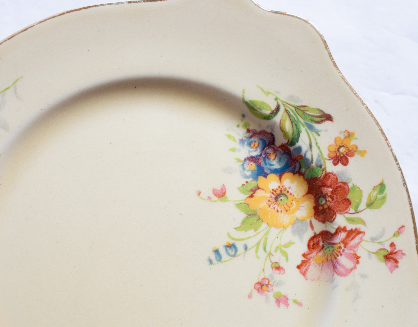 Royal Staffordshire Pottery for A. J. Wilkinson 'Honeyglaze' Side Plates (5)